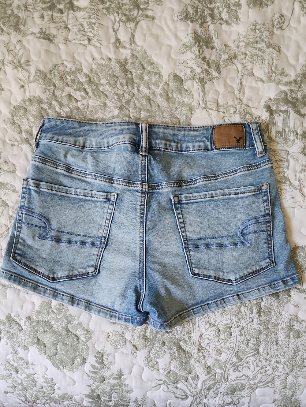 American Eagle Hi-Rise Shortie Shorts
